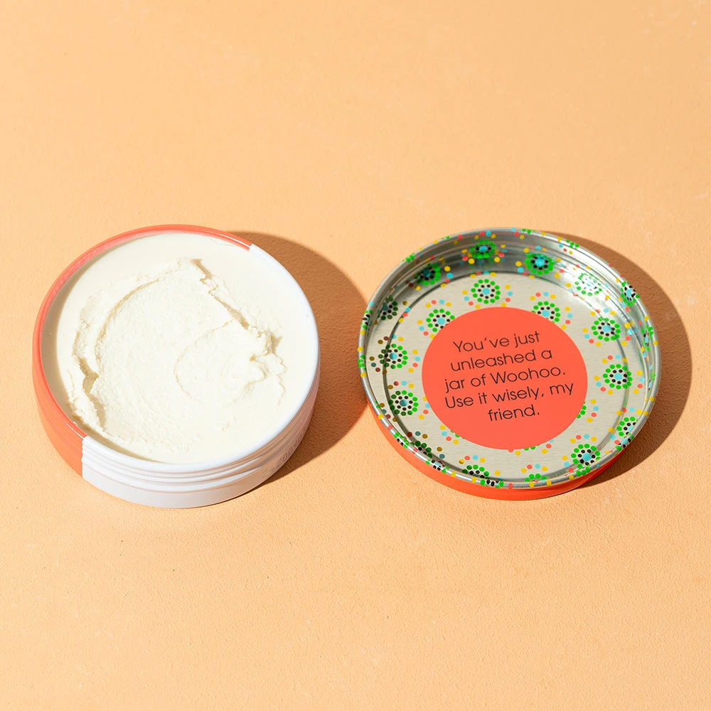 Woohoo! Body All Natural Deodorant Paste 2.1 Oz Full Size Tin - Image 2