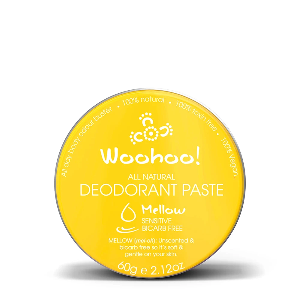 Woohoo! Body All Natural Deodorant Paste 2.1 Oz Full Size Tin - Image 5