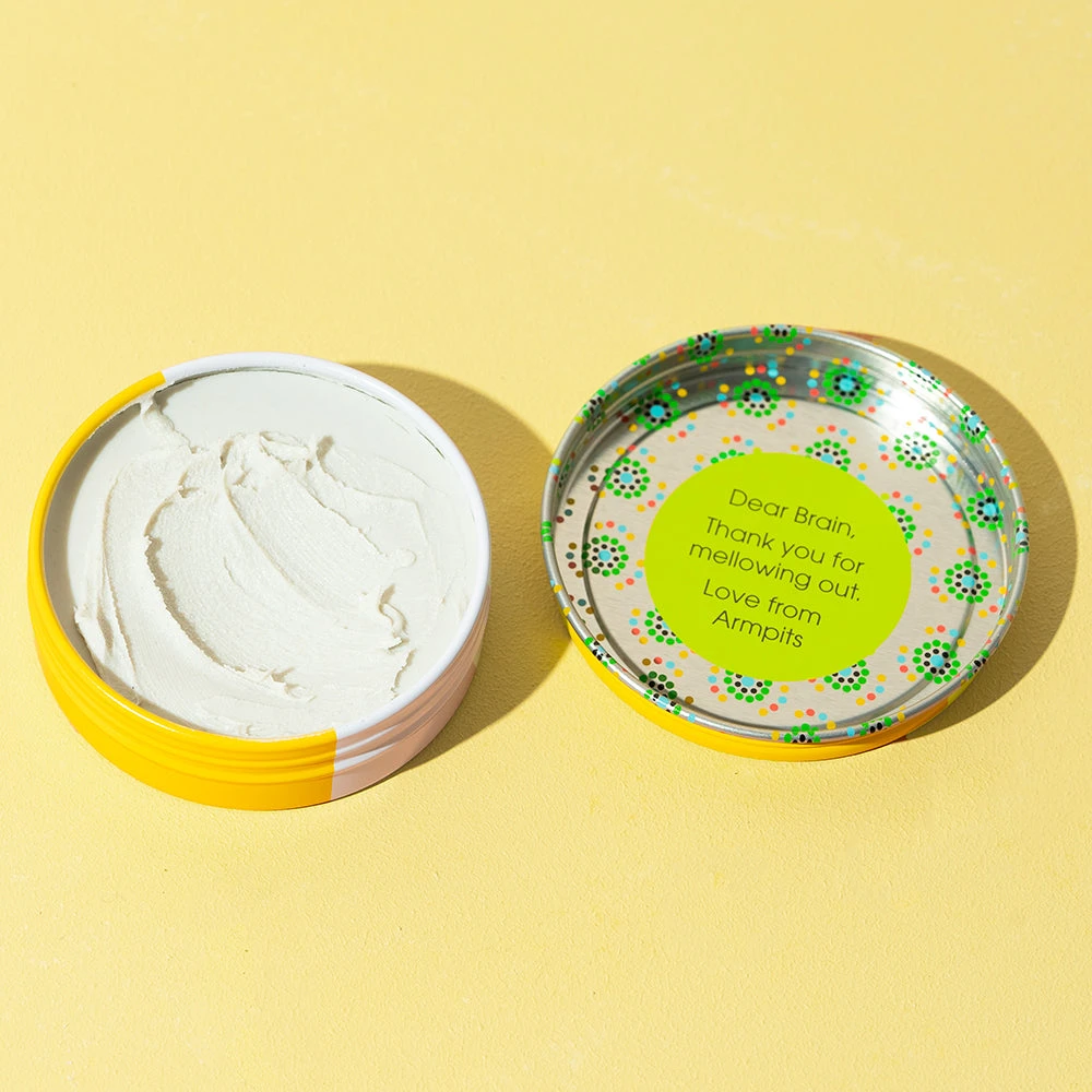 Woohoo! Body All Natural Deodorant Paste 2.1 Oz Full Size Tin - Image 6