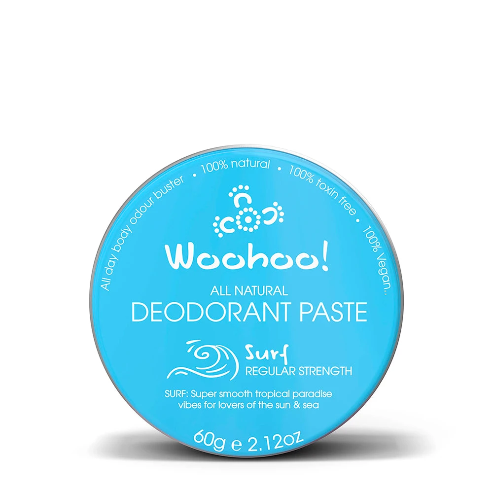 Woohoo! Body All Natural Deodorant Paste 2.1 Oz Full Size Tin - Image 7
