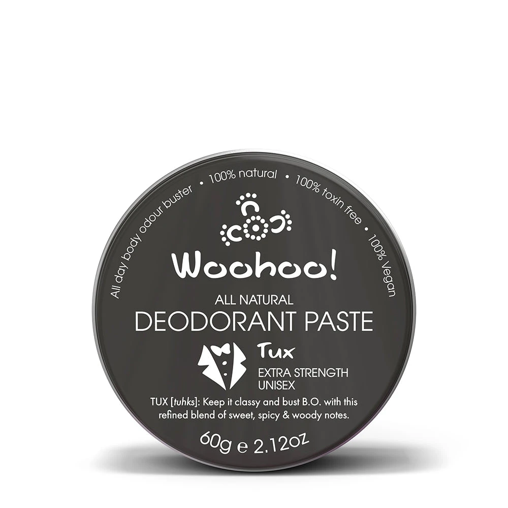 Woohoo! Body All Natural Deodorant Paste 2.1 Oz Full Size Tin - Image 9