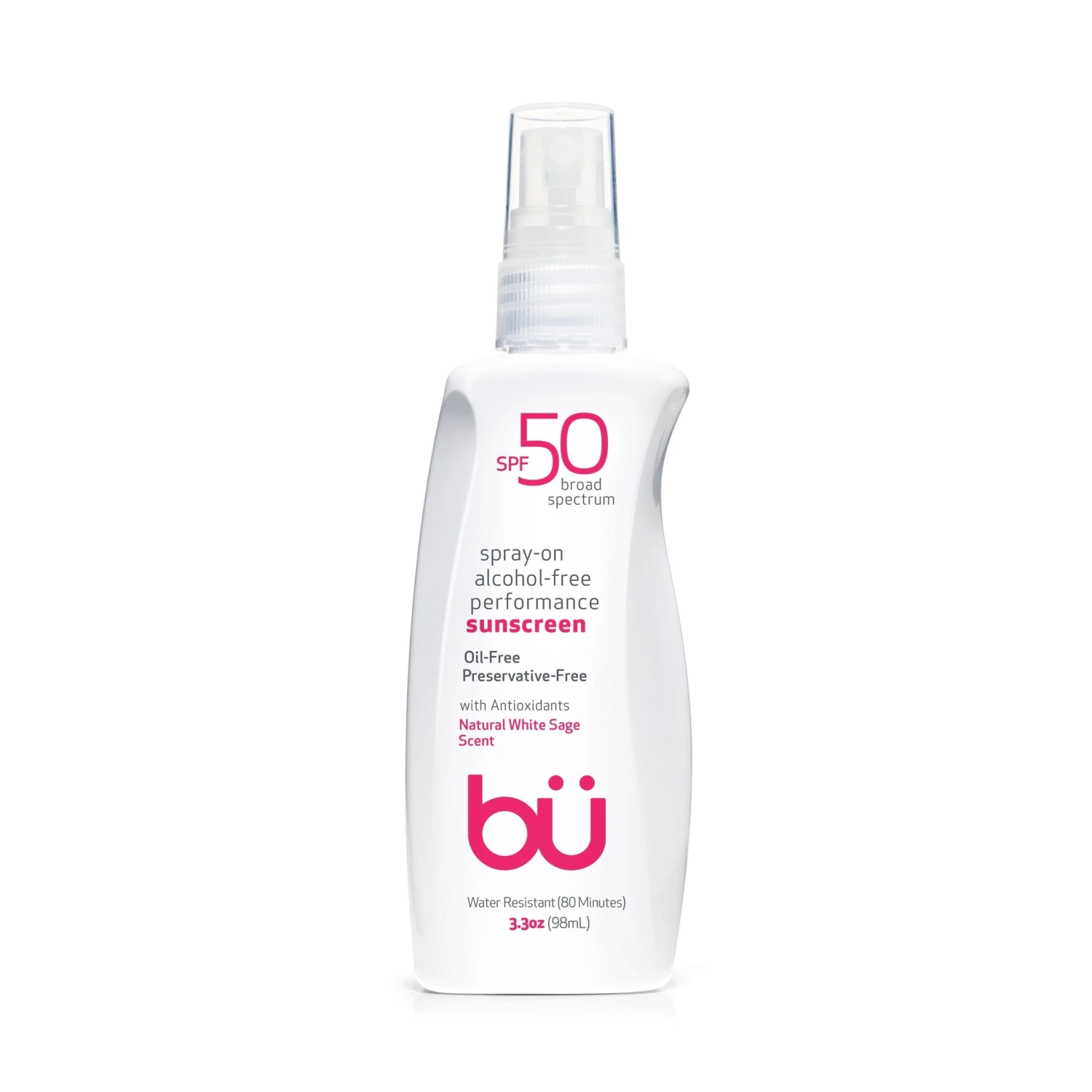 Bu SPF 50 Alcohol-Free/White Sage Scent Spray - Image 3