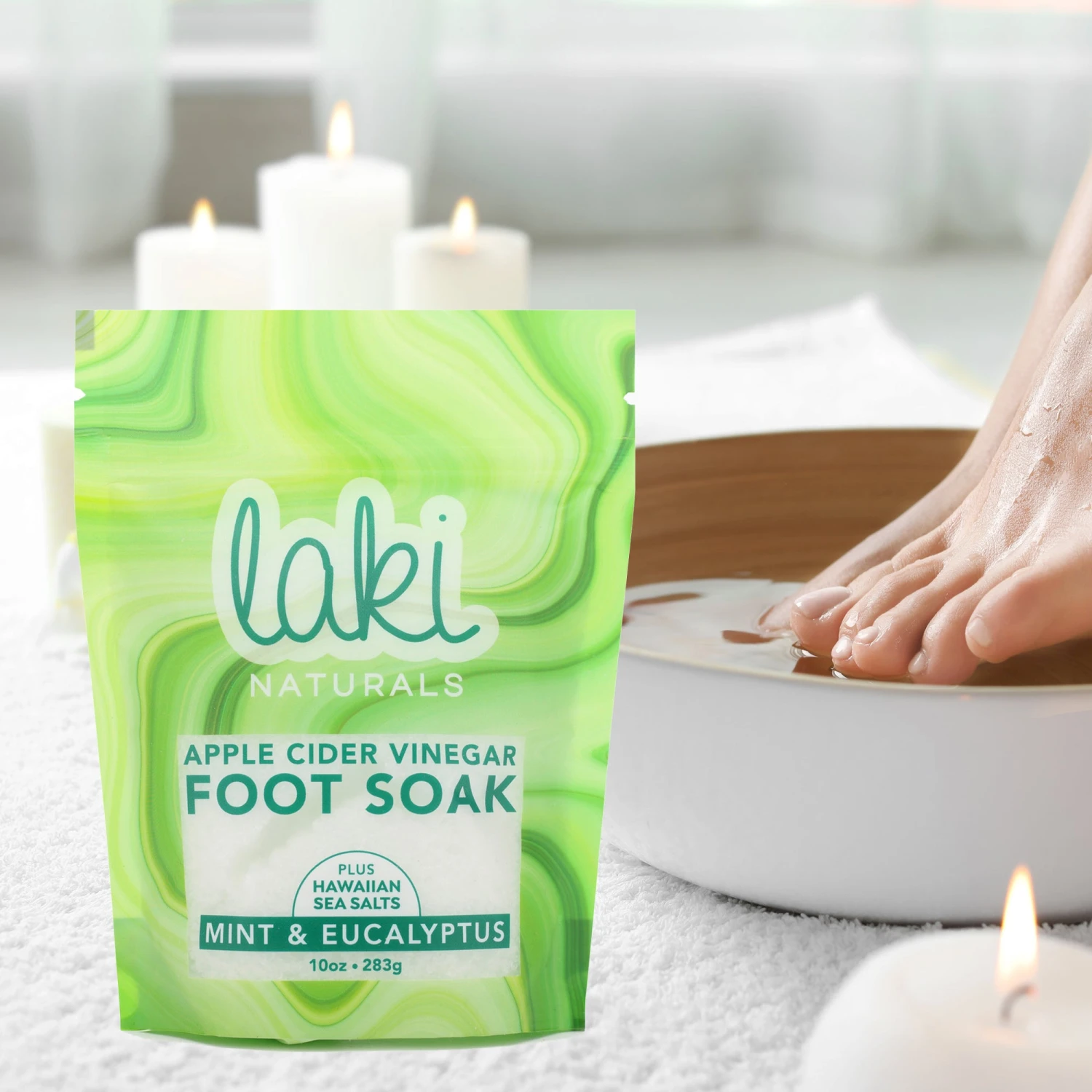 Laki Naturals Apple Cider Vinegar Foot Soak - Image 8
