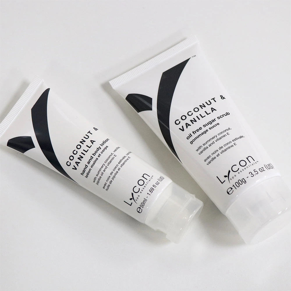 Lycon Coconut & Vanilla Sugar Scrub & Lotion Kit - Image 3