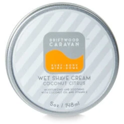 Driftwood Caravan Natural Wet Shave Cream