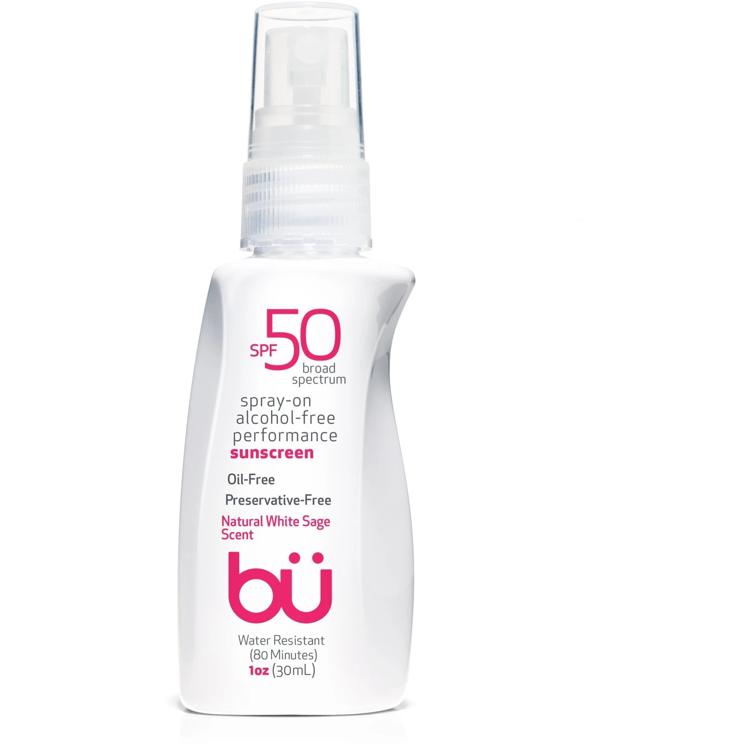 Bu SPF 50 Alcohol-Free/White Sage Scent Spray