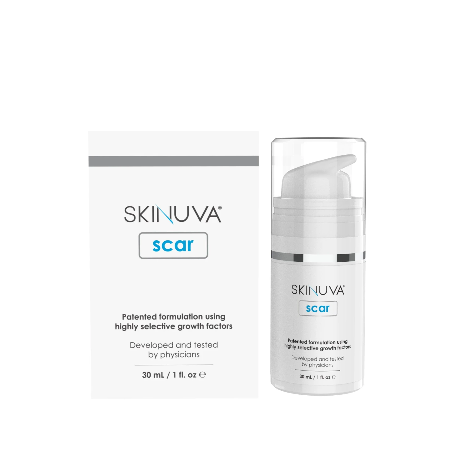 Skinuva Day + Night Scar Bundle: Skinuva Scar+ (1 Oz) + Skinuva Scar (1 Oz) - Image 2
