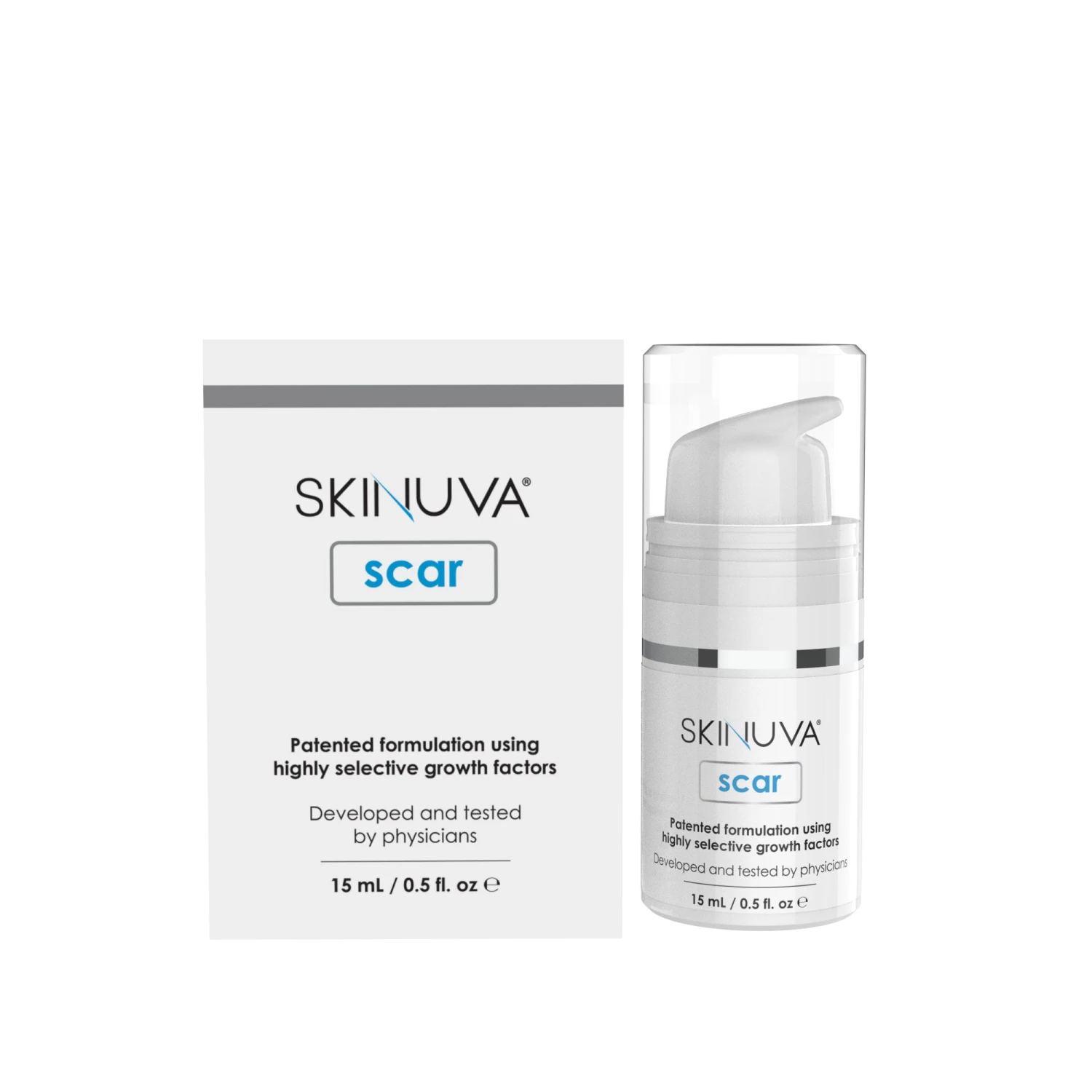 Skinuva Day + Night Scar Bundle: Skinuva Scar+ (0.5 Oz) + Skinuva Scar (0.5 Oz) - Image 2