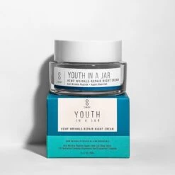 SWAY Youth In A Jar Hemp Wrinkle-Repair Night Cream With Blue Tansy